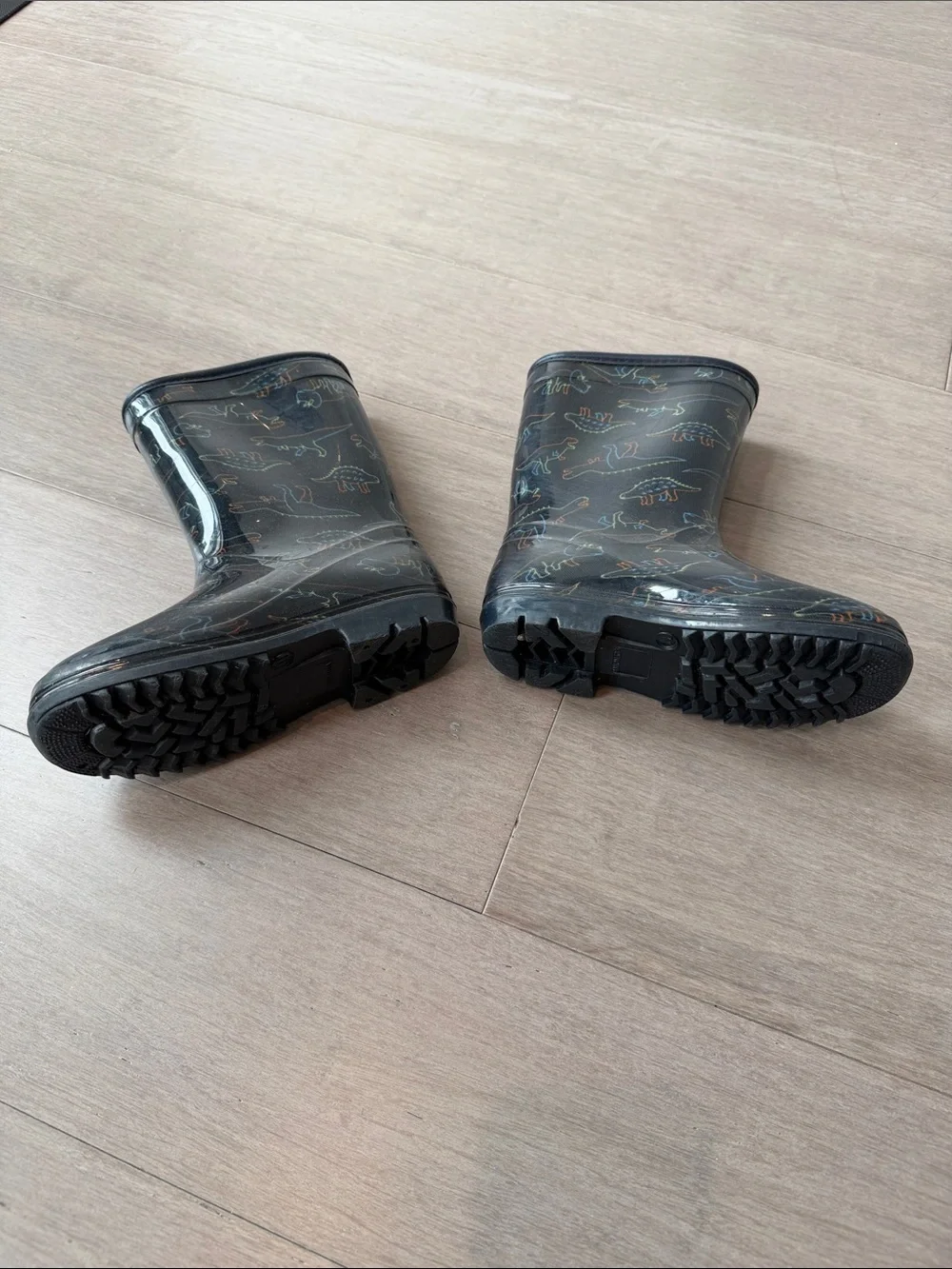 Children's Carter’s Navy Dino Rain Boots 11m